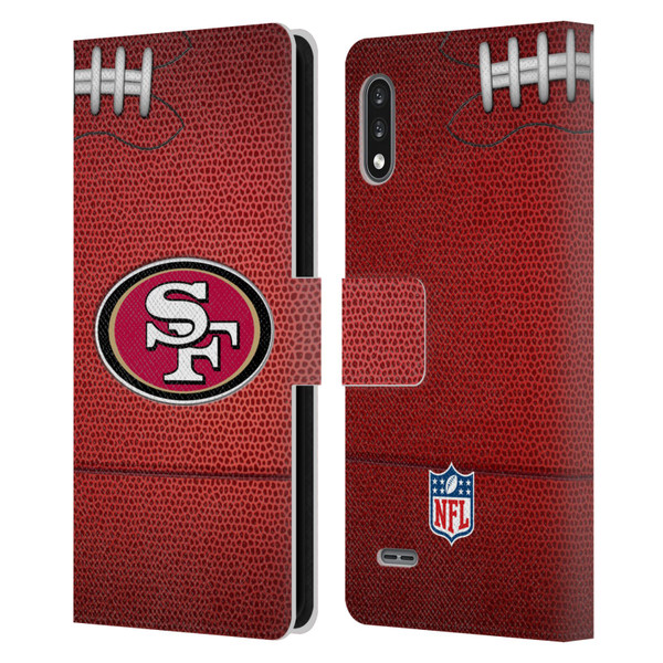 NFL San Francisco 49ers Graphics Football Leather Book Wallet Case Cover For LG K22