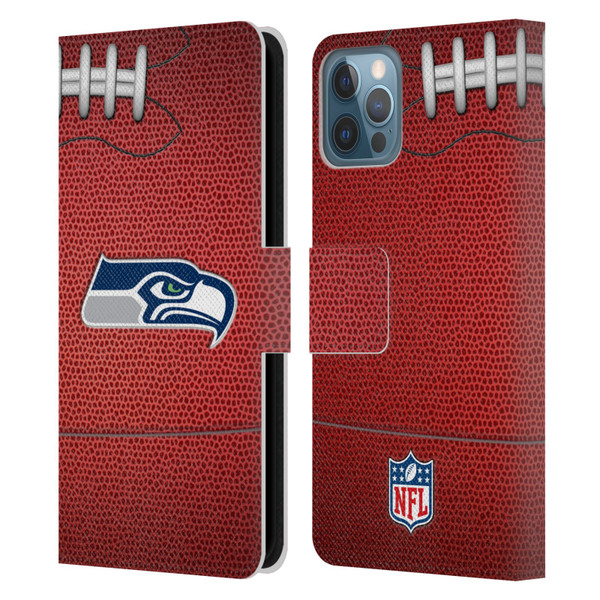 NFL Seattle Seahawks Graphics Football Leather Book Wallet Case Cover For Apple iPhone 12 / iPhone 12 Pro NFL Seattle Seahawks Graphics Football Leather Book Wallet Case Cover For Apple iPhone 12 / iPhone 12 Pro