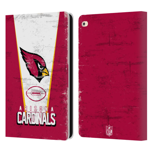 NFL Arizona Cardinals Logo Art Banner Leather Book Wallet Case Cover For Apple iPad Air 2 (2014)