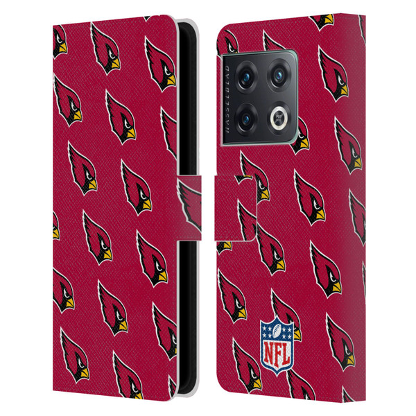 NFL Arizona Cardinals Artwork Patterns Leather Book Wallet Case Cover For OnePlus 10 Pro