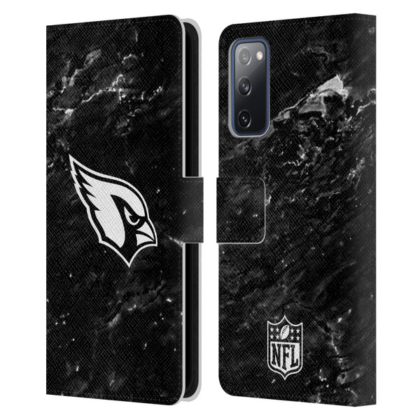 NFL Arizona Cardinals Artwork Marble Leather Book Wallet Case Cover For Samsung Galaxy S20 FE / 5G