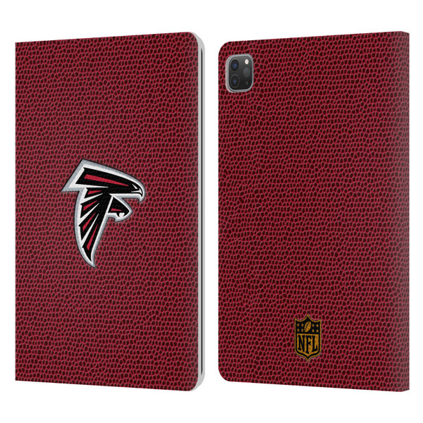 NFL Atlanta Falcons Logo Football Leather Book Wallet Case Cover For Apple iPad Pro 11 2020 / 2021 / 2022