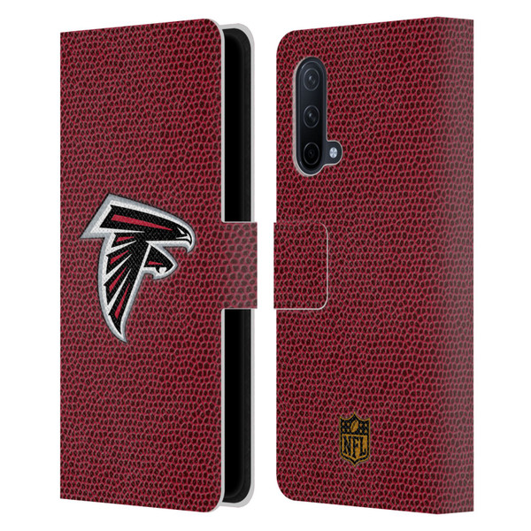 NFL Atlanta Falcons Logo Football Leather Book Wallet Case Cover For OnePlus Nord CE 5G