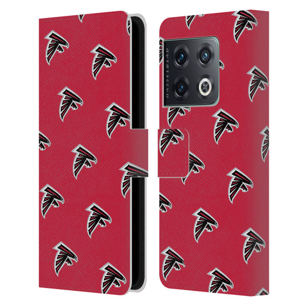 NFL Atlanta Falcons Artwork Patterns Leather Book Wallet Case Cover For OnePlus 10 Pro