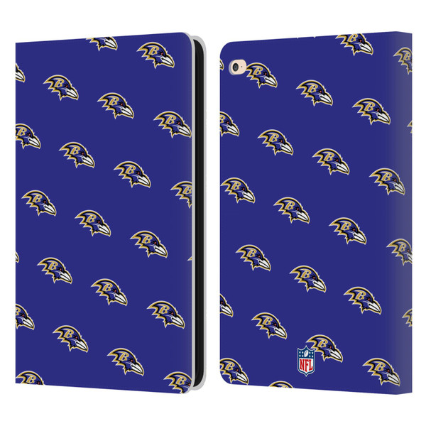 NFL Baltimore Ravens Artwork Patterns Leather Book Wallet Case Cover For Apple iPad Air 2 (2014)