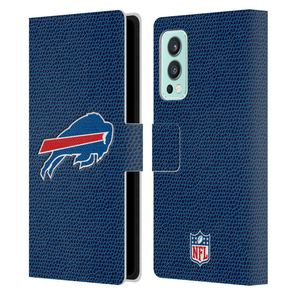 NFL Buffalo Bills Logo Football Leather Book Wallet Case Cover For OnePlus Nord 2 5G