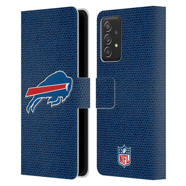 NFL Buffalo Bills Logo Football Leather Book Wallet Case Cover For Samsung Galaxy A53 5G (2022)