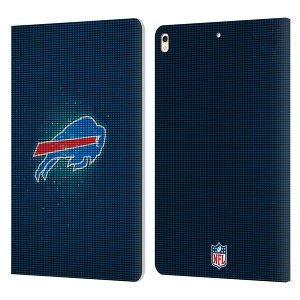 NFL Buffalo Bills Artwork LED Leather Book Wallet Case Cover For Apple iPad Pro 10.5 (2017)
