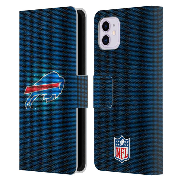 NFL Buffalo Bills Artwork LED Leather Book Wallet Case Cover For Apple iPhone 11