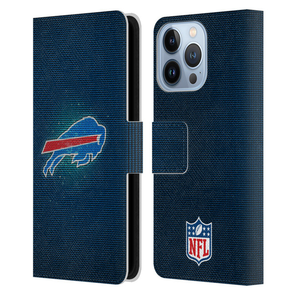 NFL Buffalo Bills Artwork LED Leather Book Wallet Case Cover For Apple iPhone 13 Pro