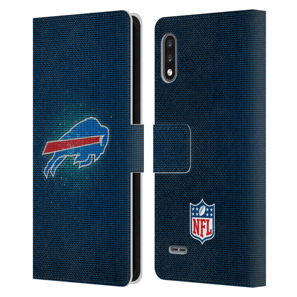 NFL Buffalo Bills Artwork LED Leather Book Wallet Case Cover For LG K22