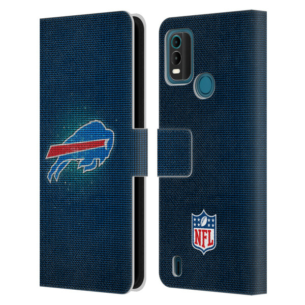NFL Buffalo Bills Artwork LED Leather Book Wallet Case Cover For Nokia G11 Plus