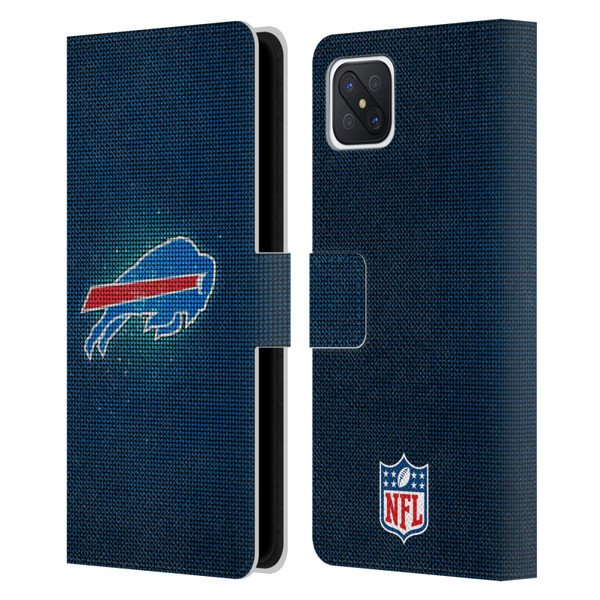 NFL Buffalo Bills Artwork LED Leather Book Wallet Case Cover For OPPO Reno4 Z 5G