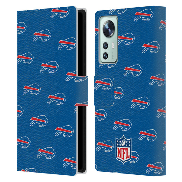 NFL Buffalo Bills Artwork Patterns Leather Book Wallet Case Cover For Xiaomi 12