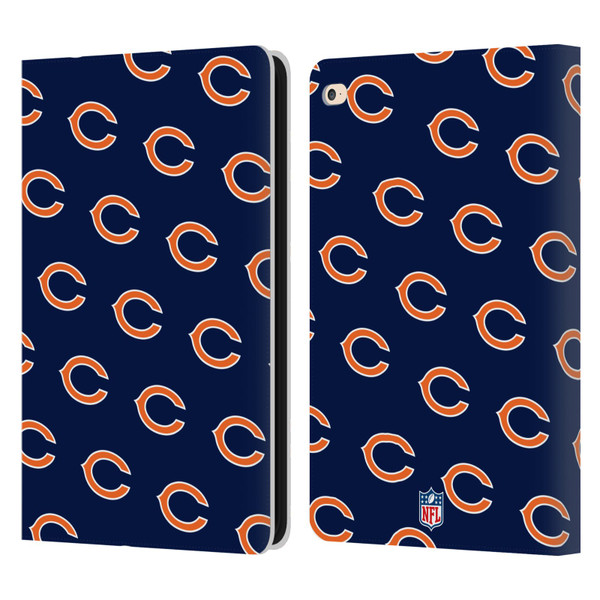 NFL Chicago Bears Artwork Patterns Leather Book Wallet Case Cover For Apple iPad Air 2 (2014)