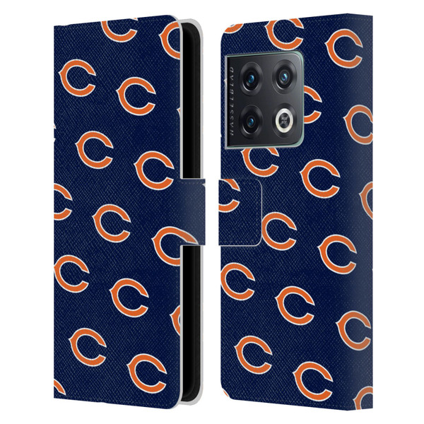 NFL Chicago Bears Artwork Patterns Leather Book Wallet Case Cover For OnePlus 10 Pro