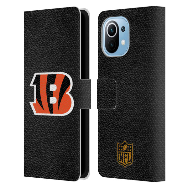 NFL Cincinnati Bengals Logo Football Leather Book Wallet Case Cover For Xiaomi Mi 11