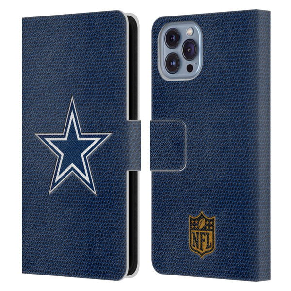 NFL Dallas Cowboys Logo Football Leather Book Wallet Case Cover For Apple iPhone 14