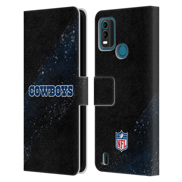 NFL Dallas Cowboys Logo Blur Leather Book Wallet Case Cover For Nokia G11 Plus