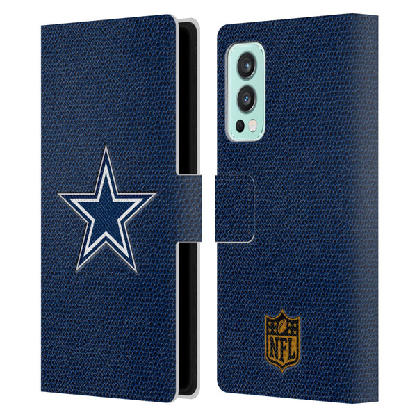 NFL Dallas Cowboys Logo Football Leather Book Wallet Case Cover For OnePlus Nord 2 5G