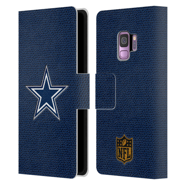 NFL Dallas Cowboys Logo Football Leather Book Wallet Case Cover For Samsung Galaxy S9