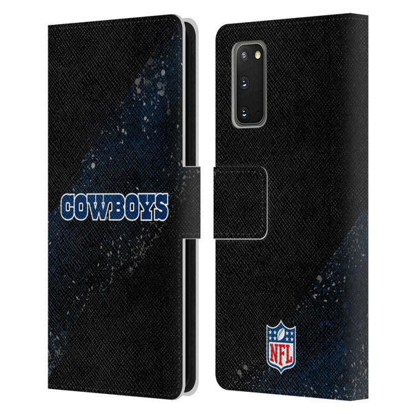 NFL Dallas Cowboys Logo Blur Leather Book Wallet Case Cover For Samsung Galaxy S20 / S20 5G