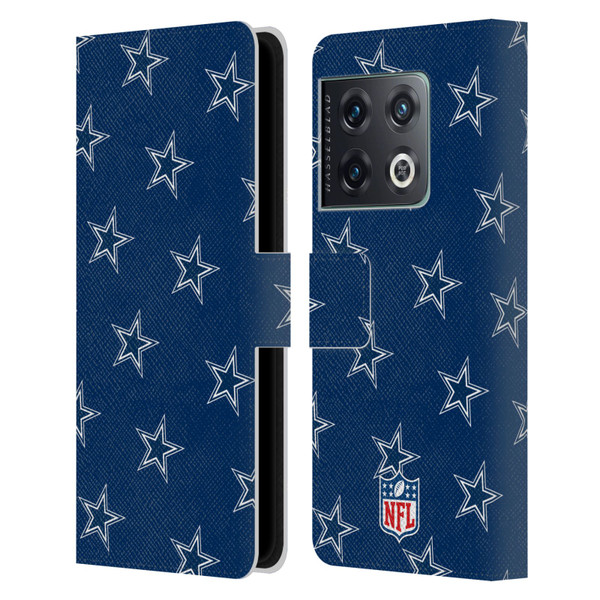 NFL Dallas Cowboys Artwork Patterns Leather Book Wallet Case Cover For OnePlus 10 Pro