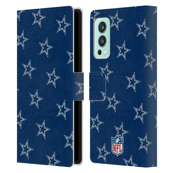 NFL Dallas Cowboys Artwork Patterns Leather Book Wallet Case Cover For OnePlus Nord 2 5G