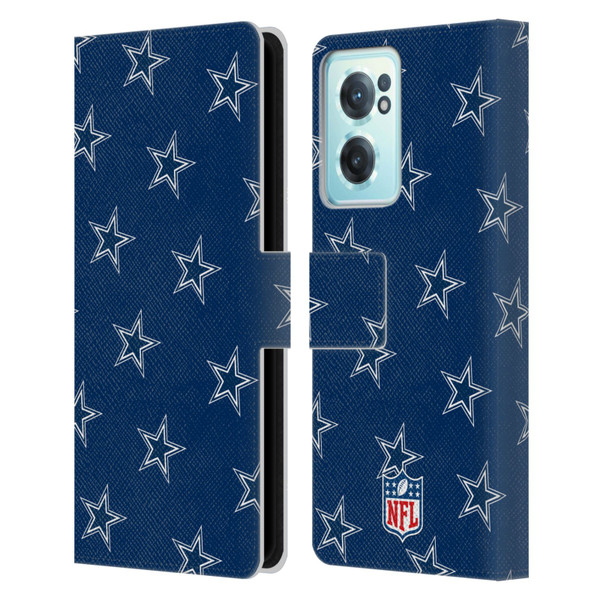 NFL Dallas Cowboys Artwork Patterns Leather Book Wallet Case Cover For OnePlus Nord CE 2 5G