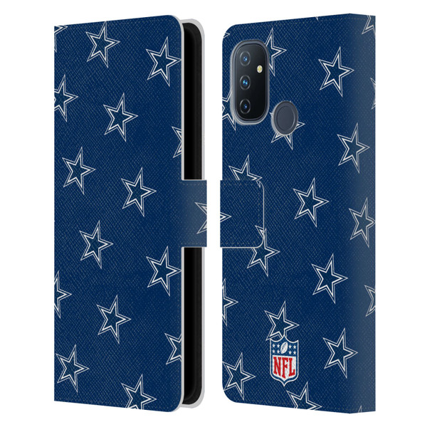 NFL Dallas Cowboys Artwork Patterns Leather Book Wallet Case Cover For OnePlus Nord N100
