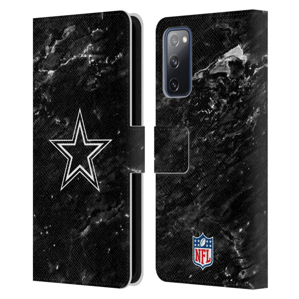 NFL Dallas Cowboys Artwork Marble Leather Book Wallet Case Cover For Samsung Galaxy S20 FE / 5G