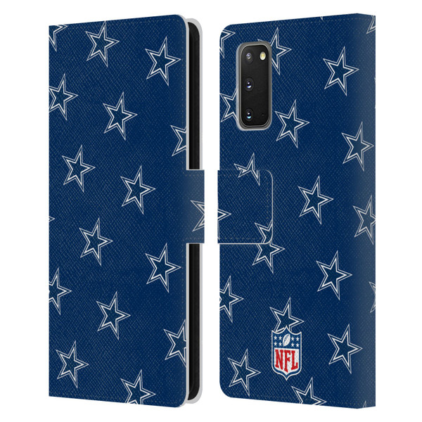 NFL Dallas Cowboys Artwork Patterns Leather Book Wallet Case Cover For Samsung Galaxy S20 / S20 5G