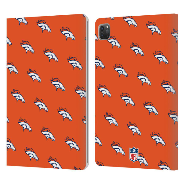 NFL Denver Broncos Artwork Patterns Leather Book Wallet Case Cover For Apple iPad Pro 11 2020 / 2021 / 2022