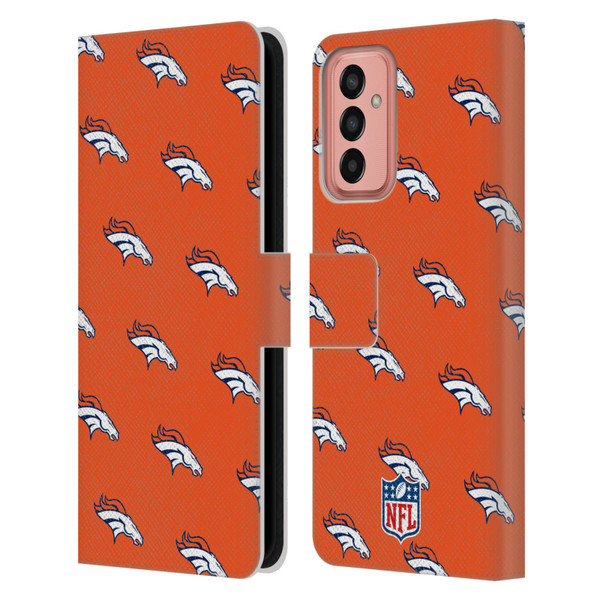 NFL Denver Broncos Artwork Patterns Leather Book Wallet Case Cover For Samsung Galaxy M13 (2022)