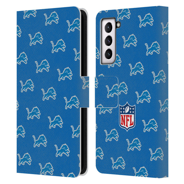 NFL Detroit Lions Artwork Patterns Leather Book Wallet Case Cover For Samsung Galaxy S21 5G NFL Detroit Lions Artwork Patterns Leather Book Wallet Case Cover For Samsung Galaxy S21 5G