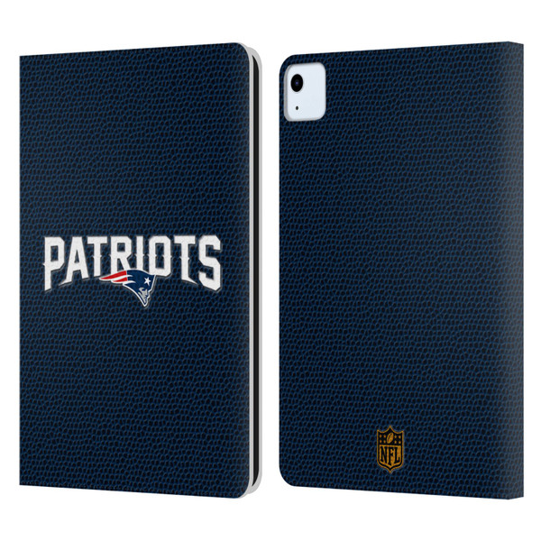 NFL New England Patriots Logo Football Leather Book Wallet Case Cover For Apple iPad Air 11 2020/2022/2024/2025 NFL New England Patriots Logo Football Leather Book Wallet Case Cover For Apple iPad Air 11 2020/2022/2024/2025