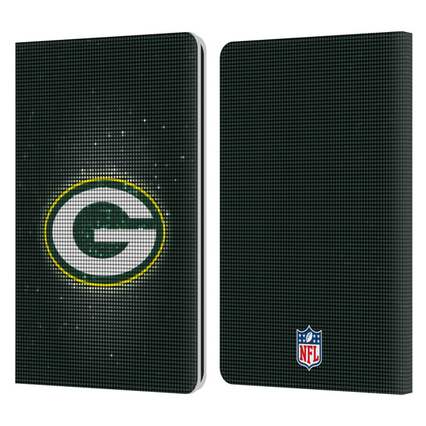 NFL Green Bay Packers Artwork LED Leather Book Wallet Case Cover For Amazon Kindle Paperwhite 1 / 2 / 3
