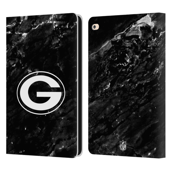 NFL Green Bay Packers Artwork Marble Leather Book Wallet Case Cover For Apple iPad Air 2 (2014)