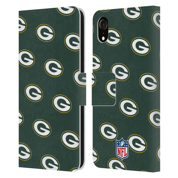 NFL Green Bay Packers Artwork Patterns Leather Book Wallet Case Cover For Apple iPhone XR