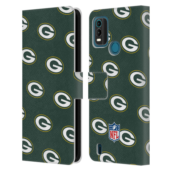 NFL Green Bay Packers Artwork Patterns Leather Book Wallet Case Cover For Nokia G11 Plus