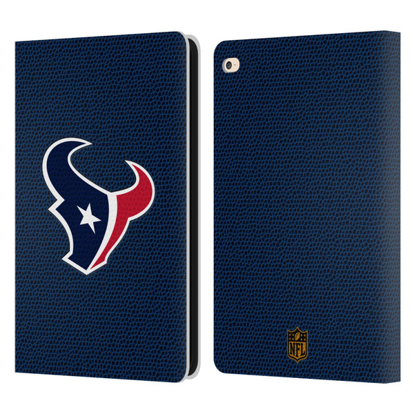 NFL Houston Texans Logo Football Leather Book Wallet Case Cover For Apple iPad Air 2 (2014)