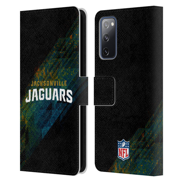 NFL Jacksonville Jaguars Logo Blur Leather Book Wallet Case Cover For Samsung Galaxy S20 FE / 5G