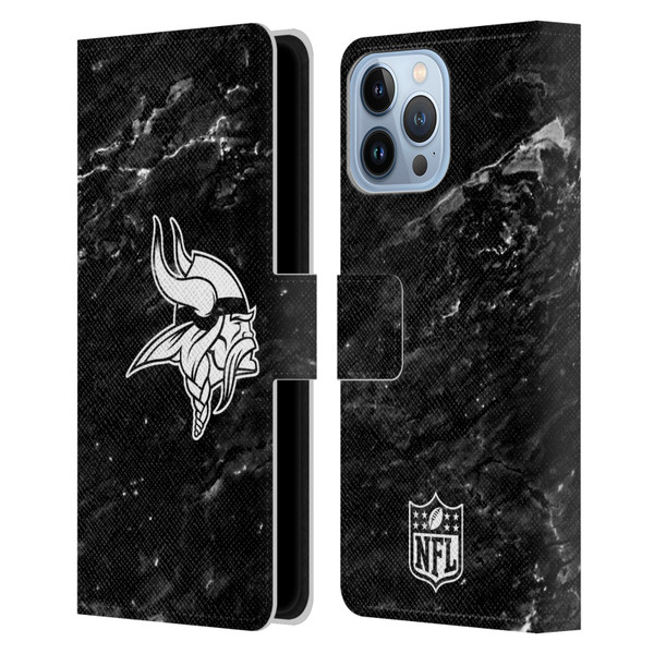 NFL Minnesota Vikings Artwork Marble Leather Book Wallet Case Cover For Apple iPhone 13 Pro Max NFL Minnesota Vikings Artwork Marble Leather Book Wallet Case Cover For Apple iPhone 13 Pro Max