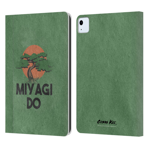 Cobra Kai Season 4 Key Art Team Miyagi Do Leather Book Wallet Case Cover For Apple iPad Air 11 2020/2022/2024