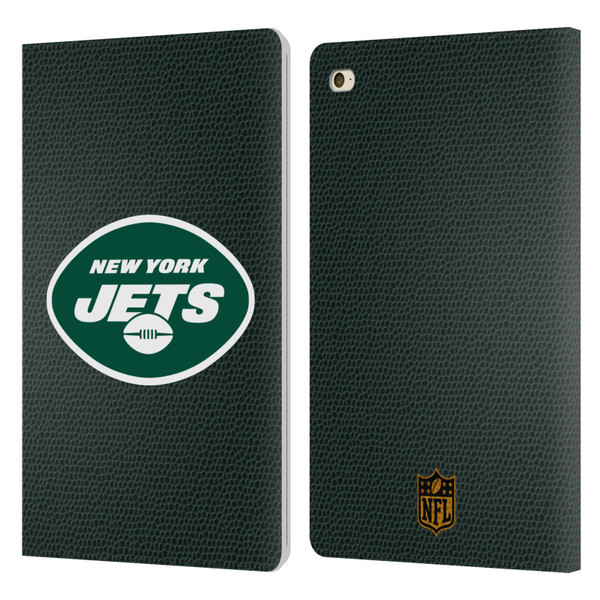 NFL New York Jets Logo Football Leather Book Wallet Case Cover For Apple iPad mini 4