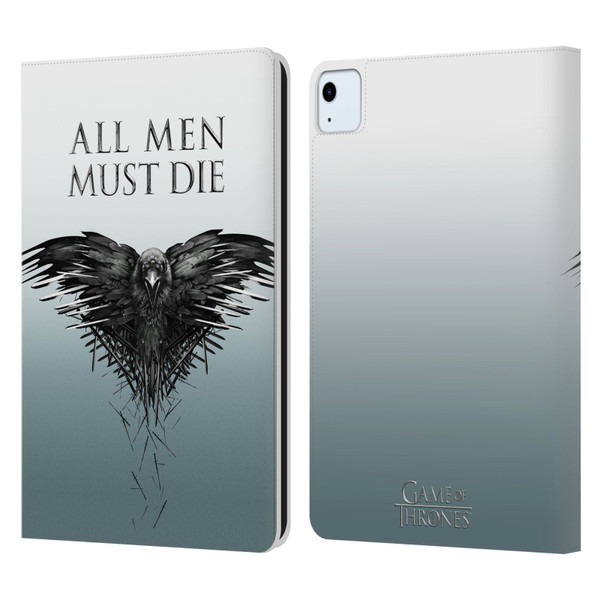 HBO Game of Thrones Key Art All Men Leather Book Wallet Case Cover For Apple iPad Air 11 2020/2022/2024