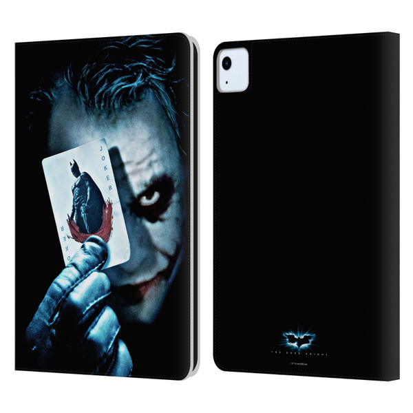 The Dark Knight Key Art Joker Card Leather Book Wallet Case Cover For Apple iPad Air 2020 / 2022