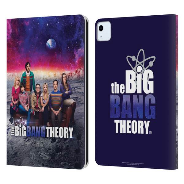 The Big Bang Theory Key Art Season 11 A Leather Book Wallet Case Cover For Apple iPad Air 11 2020/2022/2024