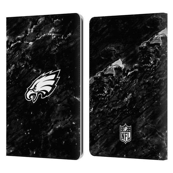 NFL Philadelphia Eagles Artwork Marble Leather Book Wallet Case Cover For Amazon Kindle Paperwhite 1 / 2 / 3