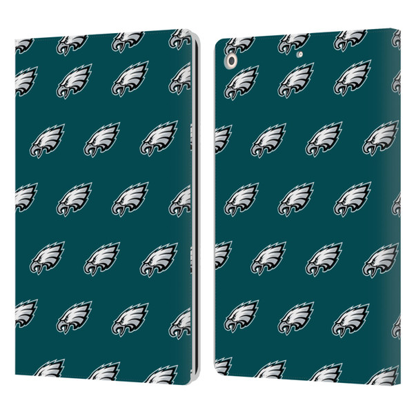 NFL Philadelphia Eagles Artwork Patterns Leather Book Wallet Case Cover For Apple iPad 10.2 2019/2020/2021